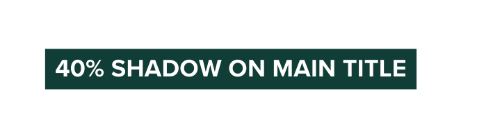 40 SHADOW ON MAIN TITLE